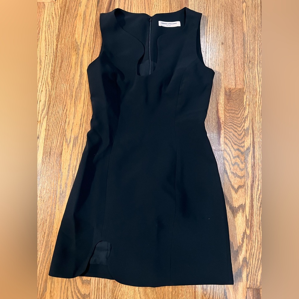 Amanda Uprichard Black puzzle dress